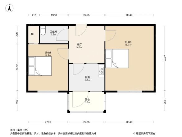 南厂住宅西区户型图