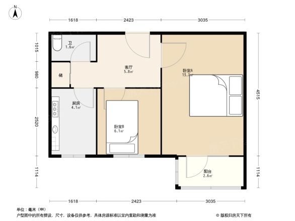 西土城路8号院户型图