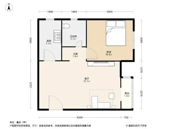 保利香槟花园户型图
