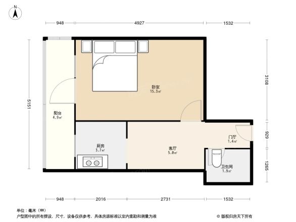 岭南路38号院户型图