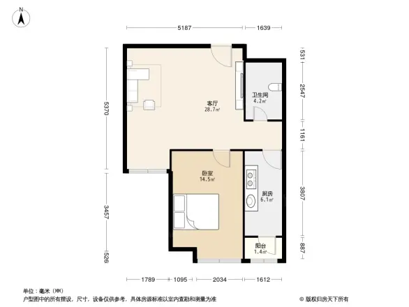 保利香槟花园户型图