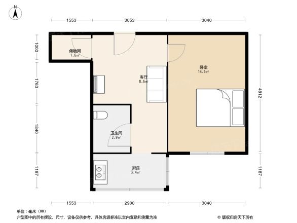 红华小区户型图
