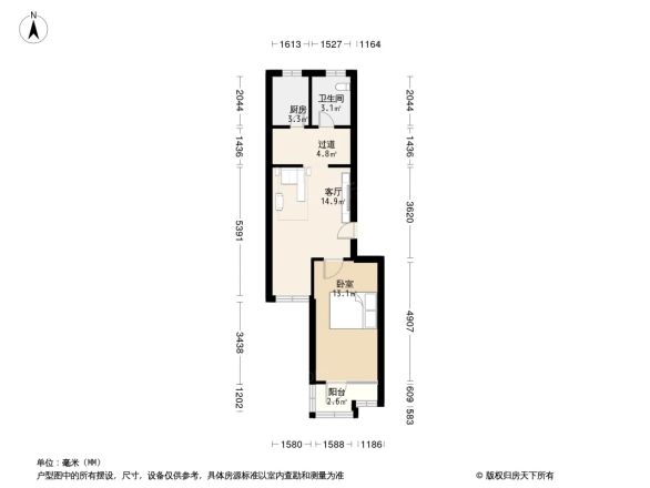 草桥欣园四区户型图