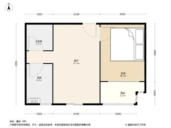 百旺新城秋露园户型图