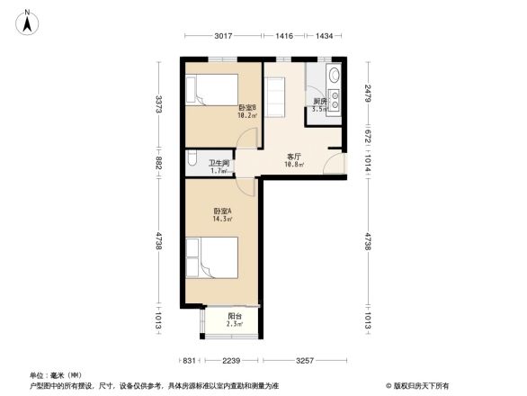 西木樨园户型图