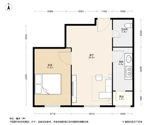 龙水路小区户型图