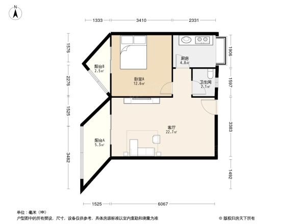和平街东里户型图