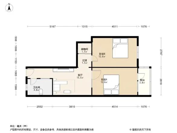 鼓楼大街52号户型图