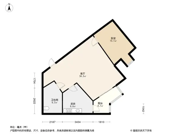 双花园南里二区户型图