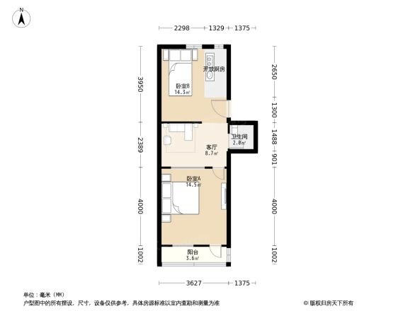 新苑街15号院户型图