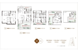 金杉海棠湾6室2厅1厨3卫建面494.00㎡