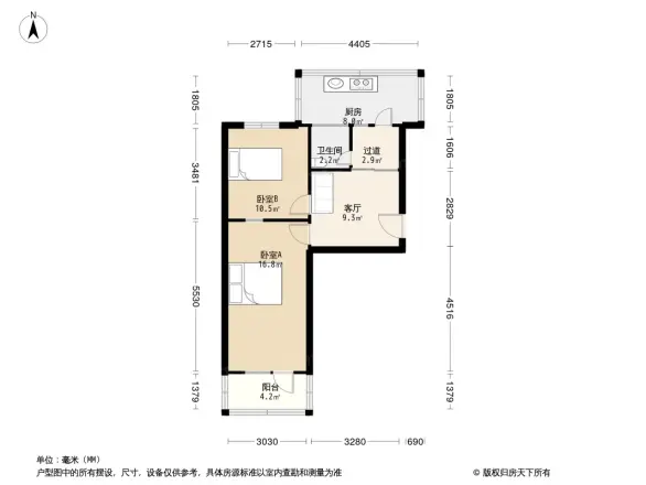 北二环农机街宿舍户型图