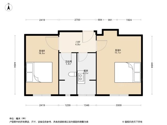 复兴路77号院户型图
