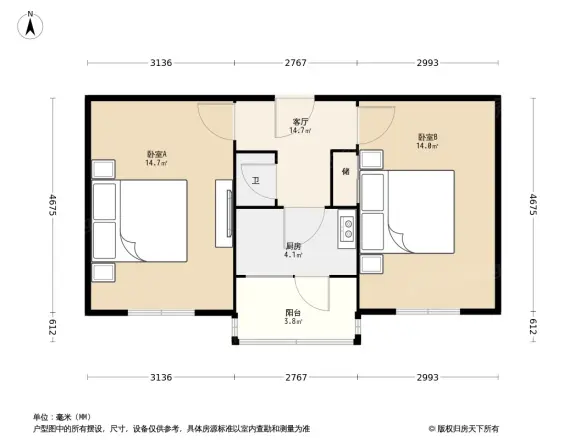 南厂住宅中区户型图