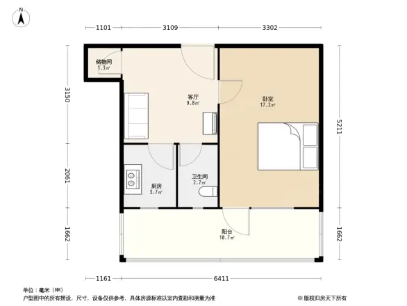 新建宫门21号院户型图