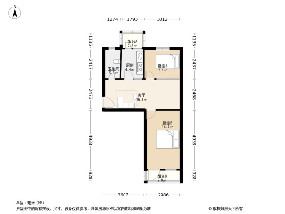 新汇园小区户型图
