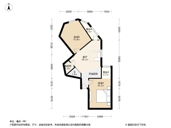 广渠门外大街6号院户型图