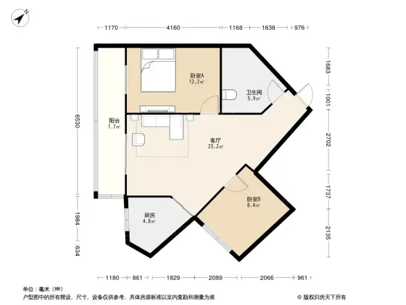 青塔西里6号院户型图