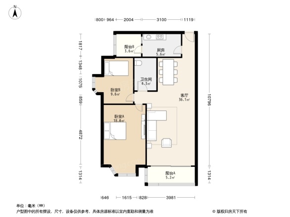 双泉堡125号院户型图