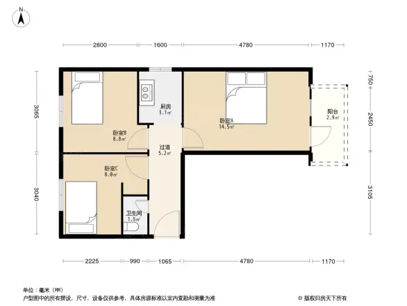 铁西户型图