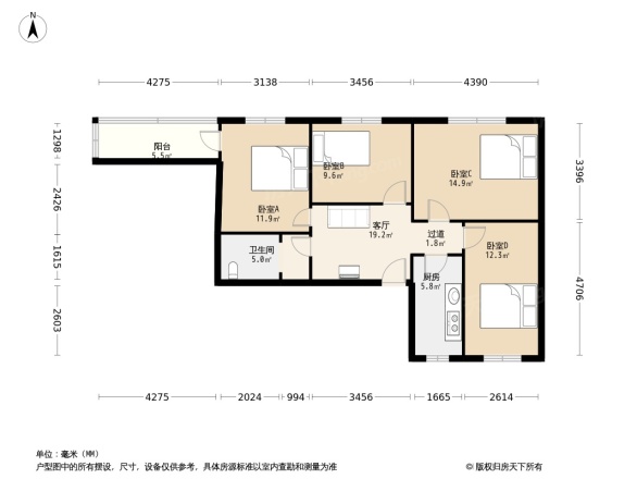 东营里1号院户型图
