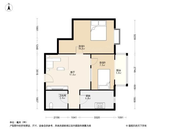 远洋新悦户型图