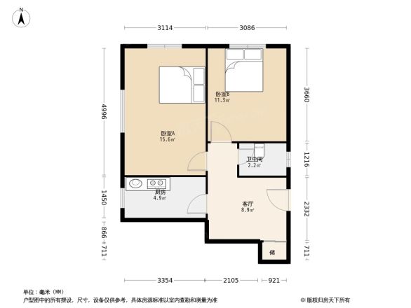 万寿路西街11号院户型图