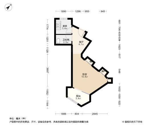 安外东河沿小区户型图