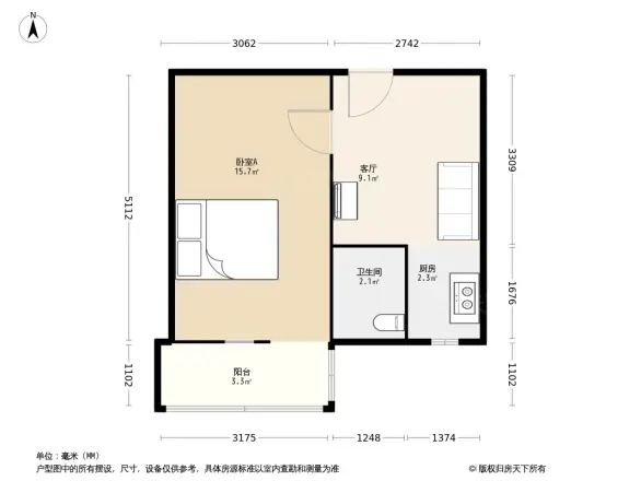 安德路59号院户型图
