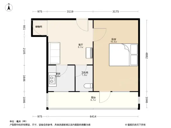 新建宫门21号院户型图