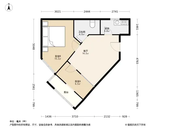 青塔西里6号院户型图