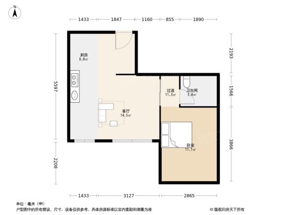 金隅滨和园户型图