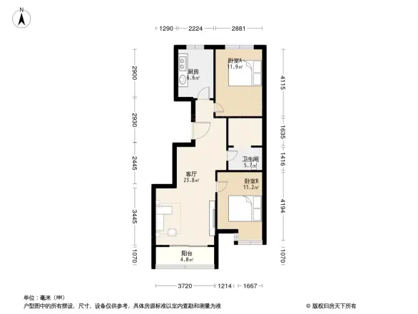 天怡福园户型图