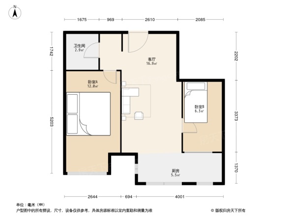 鸿坤理想城曦望山户型图