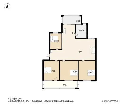 安涉桥二区户型图