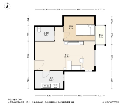 盛嘉华苑户型图