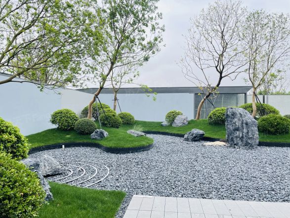 绿城柳岸晓风实景图