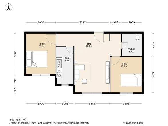 TBD云集中心户型图