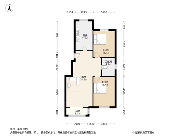 浅山香邑户型图