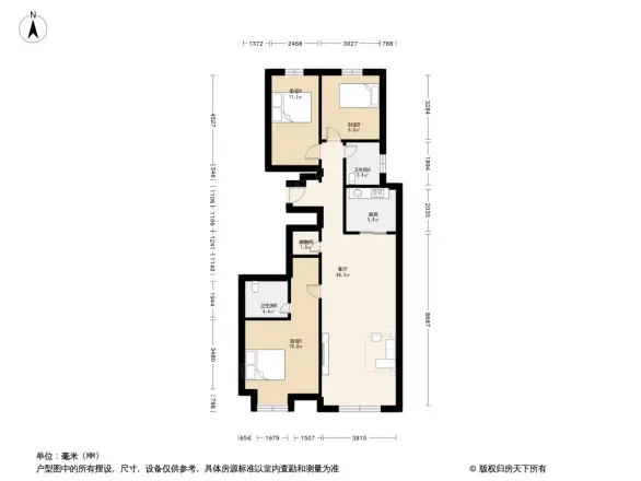 中冶德贤公馆户型图