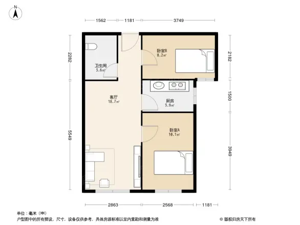 金隅滨和园户型图