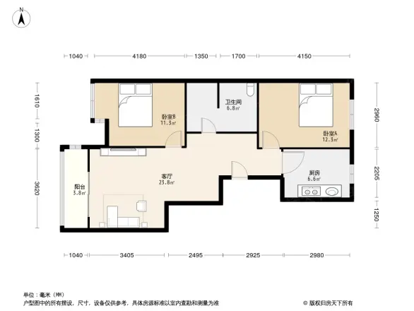 天怡福园户型图