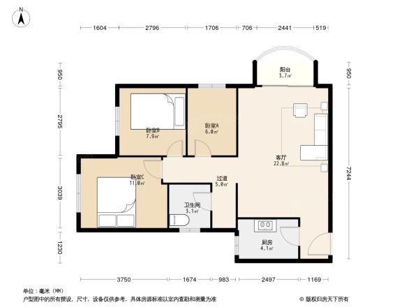 梧桐苑户型图