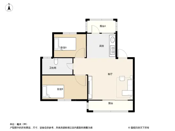 奥林晴园户型图