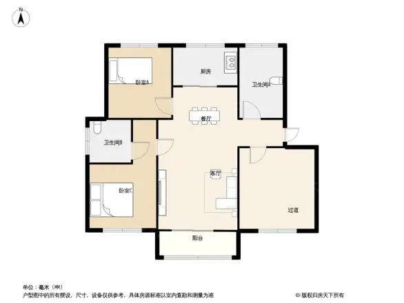 藏瓏鸿基雅园户型图