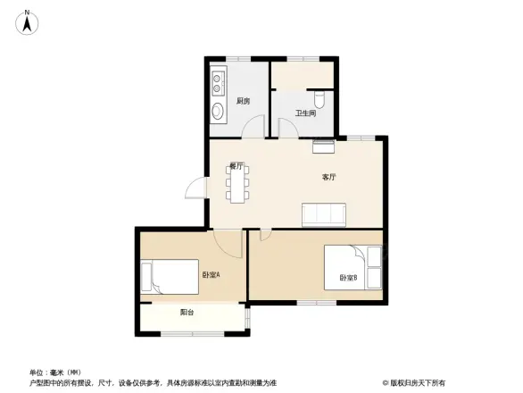 奥林晴园户型图
