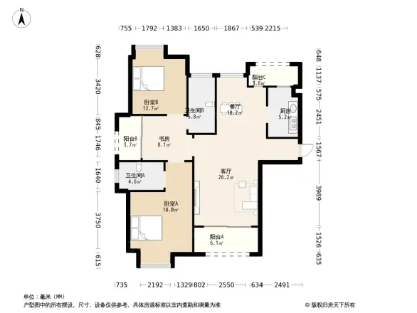 君悦豪庭户型图
