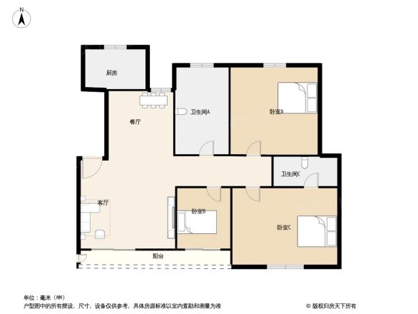 华鼎公馆户型图