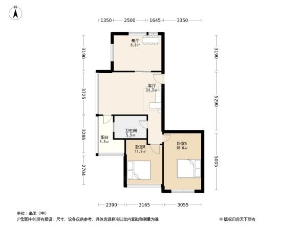 泰地金水湾户型图