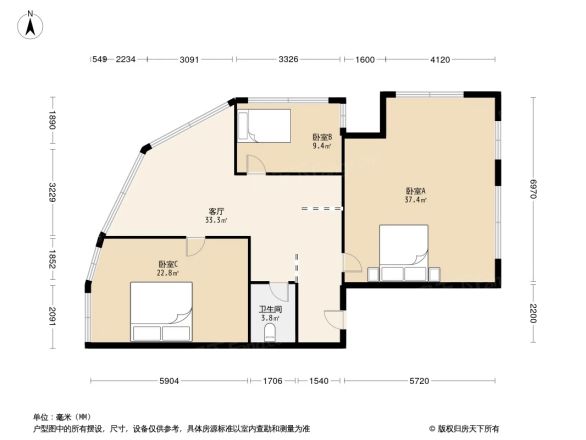 站前路2号院户型图